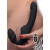 Fallo Indossabile Black in Silicone con Doppia Stimolazione