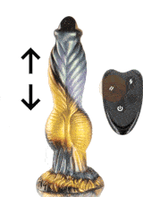 Dildo con Spinta 26 x 6,5 cm Telecomandato