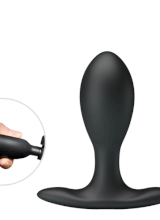 Plug Anale Gonfiabile 9,1 x 3,2 cm Pompa Rimuovibile