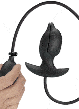 Plug Anale Gonfiabile Vibrante 10,6 x 4,1 cm Ricaricabile USB Hanson
