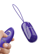 Ovetto Vibrante Arvin con Telecomando 8 x 3 cm