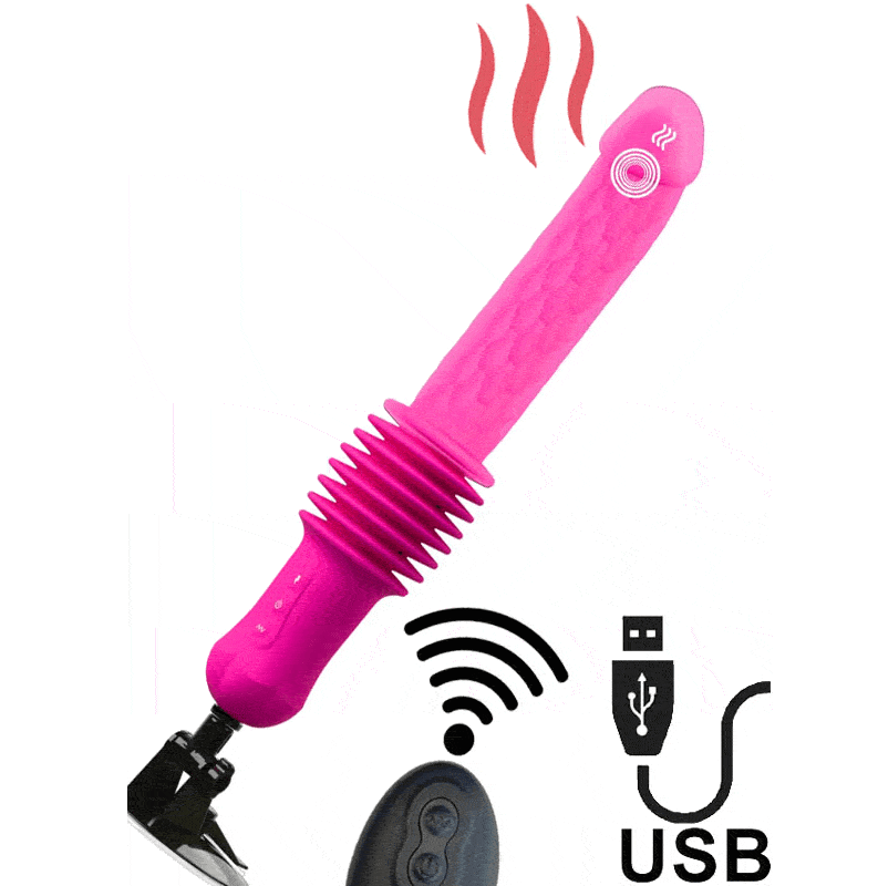 Love Machine Riscaldante, con Spinta Telecomandata